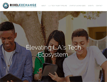 Tablet Screenshot of bixelexchange.com